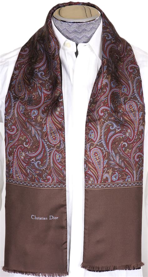 cristian dior scarf|christian dior scarf men.